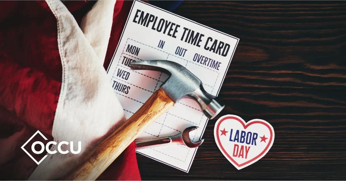 All our locations are closed today, Monday, September 5, in observance of Labor Day.

Log in to MyOCCU Online &amp; Mobile at any time to take care of your banking needs.📱 💻