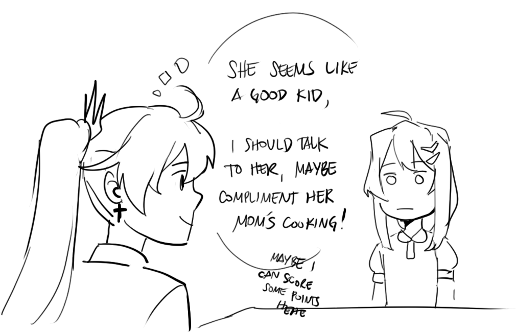 kiana tries to impress her chinese boyfriend's daughter and fails 