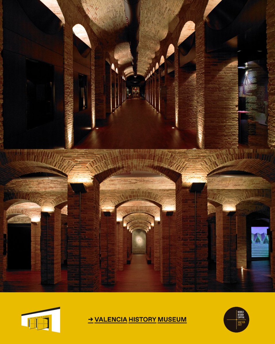 ValenciaDesignF's tweet photo. The @MusHistValencia, originally the city's first water reservoir, was "rediscovered" in the 1990s and restored by the architect Juan José Garrido to give life to one of the most beloved jewels of Valencian industrial architecture.

#WorldDesignSpotlight https://t.co/D69D0n0tHm