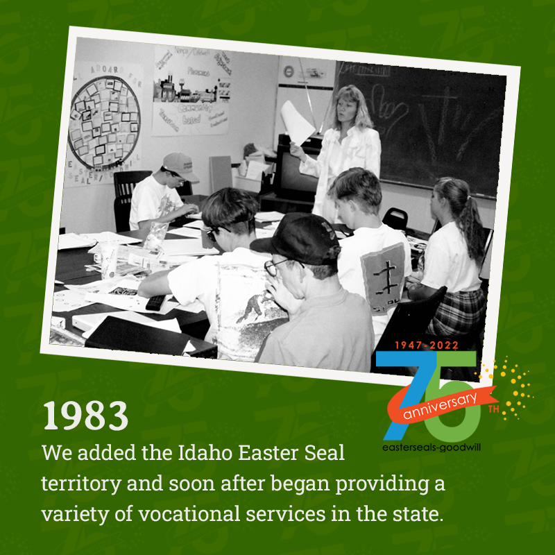 esgwnrm's tweet photo. Since we first acquired the Idaho Easter Seal territory, our major focus has been helping people find and maintain employment. Over the years our Idaho programs have helped people overcome a wide range of employment barriers. Learn more at https://t.co/gGjhO364c2. https://t.co/zLCiohcRr3