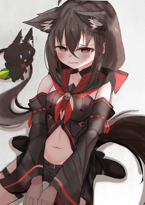 #絵フブキ 
黒様お誕生日おめでとうごいます!
「あ、ありがとなっ//」 