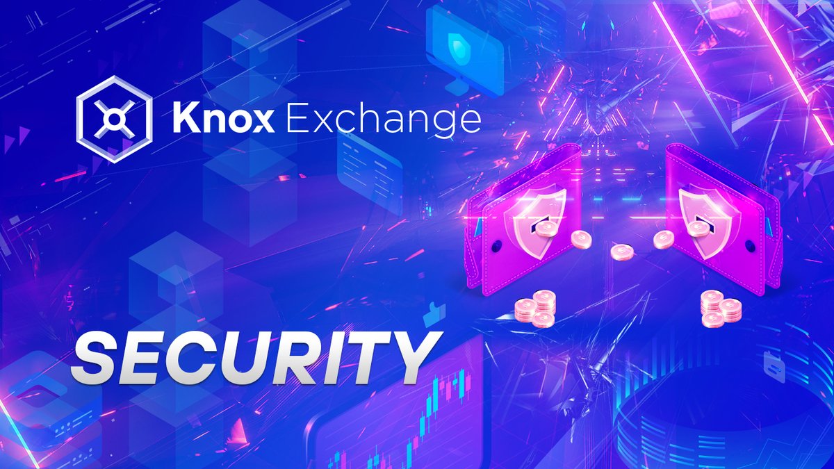 Knox_Exchange's tweet photo. Cutting edge security features, including cold storage, server redundancy and more! https://t.co/ntaj49Ppuj