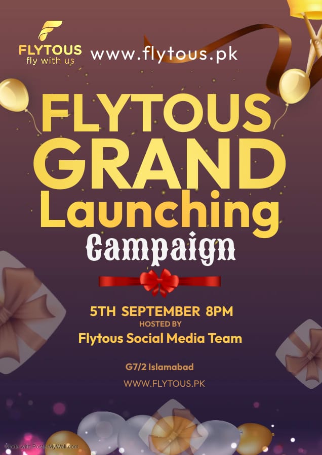FlytousPk's tweet photo. ALHAMDULILLAH,!
CONGRATULATION TO ALL FLYTONIOUS,!
ITS LAUNCHING TIME OF FLYTOUS,
NOW YOU GUYS HAVE OPPORTUNITY TO EARN MONEY ONLINE WITH FLYTOUS BY FLYTOUS AFFILIATE PROGRAM,
#Online_earning_with_flytous
#Flytous_affiliate_marketing_program
@FlytousPk
#flytous
#flywithus https://t.co/SfEUAgiUVU