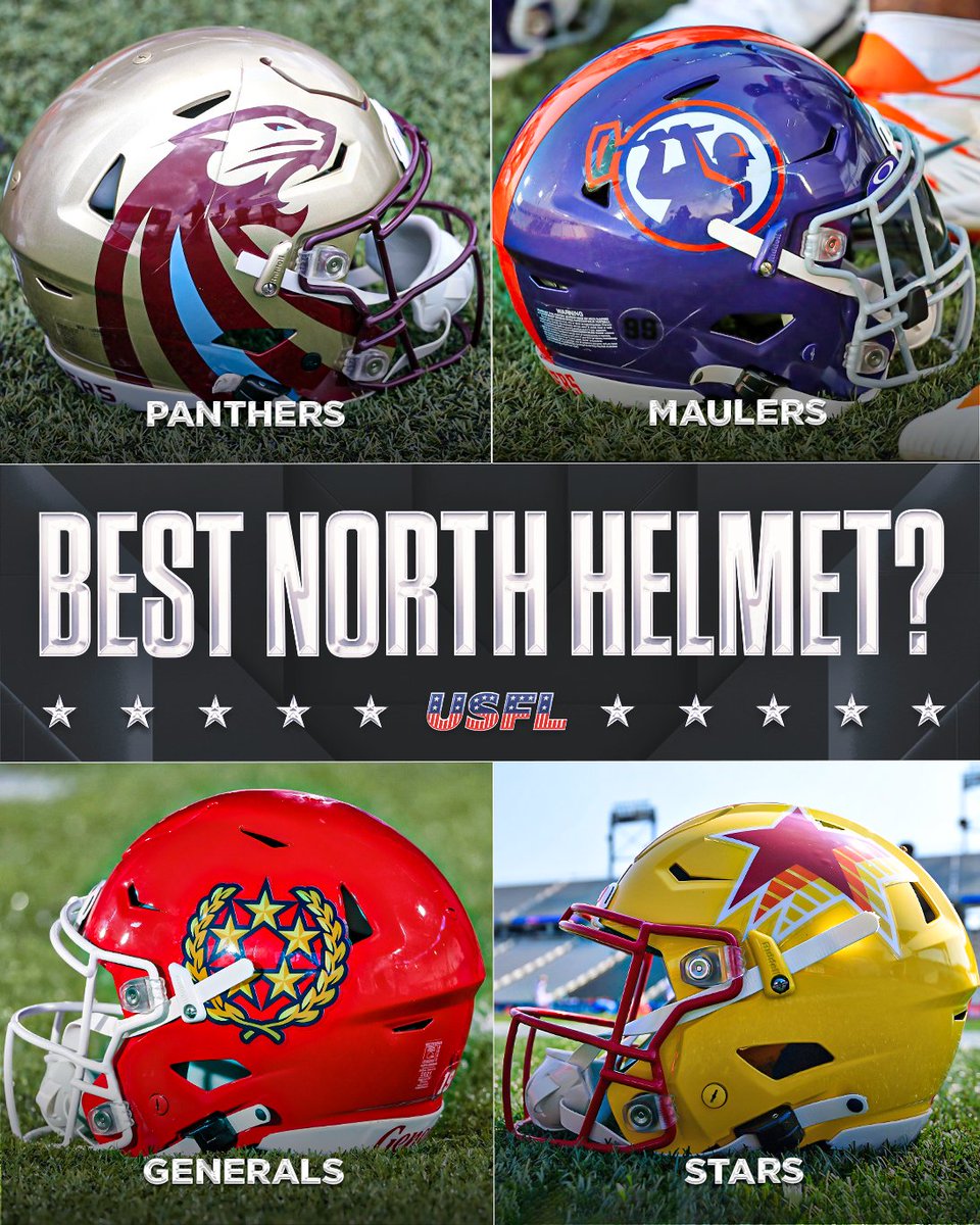 Which North Division team's helmet is your favorite? 🔥👀