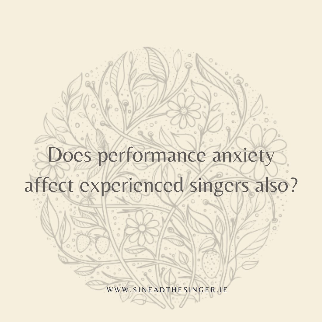 GabhannCoach's tweet photo. 🎵🎤🎙️
Yes it does. Performance anxiety affects singers of all ages and skill levels. The day that you lose that feeling is the day that you're finished basically.........

Visit https://t.co/DhqdmI0sxI to learn more!

#blog #performance #anxiety #singing #music https://t.co/HbP29IeDF6