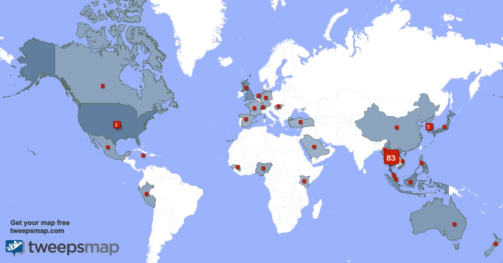 PEAXTO's tweet image. I have 3 new followers from Thailand 🇹🇭 last week. See tweepsmap.com/!PEAXTO
