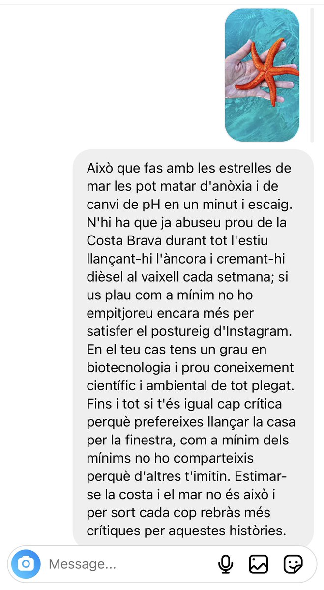 No podia més, hòstia. Prou dels qui se salten tots els límits del nostre país i en fan un espectacle, dia sí i dia també, durant tot l'estiu.