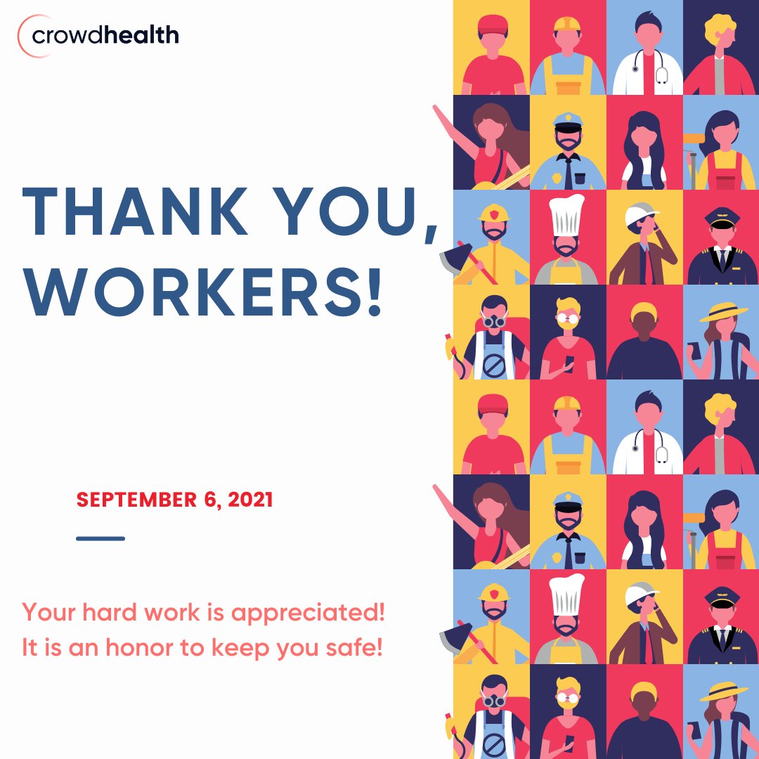 CrowdHealthNYC's tweet photo. Happy Labor Day from Your Friends at CrowdHealth! 
We see you and appreciate you. It is an honor to keep you safe! 

#laborday #happylabor day #PPEmarket #COVID-19 #fluseason #medicaltestkits #medicalwholesale #medicalsupplies #CrowdHealth #influenza #doctor #nurse #abbott https://t.co/Ym1lkrhPQI