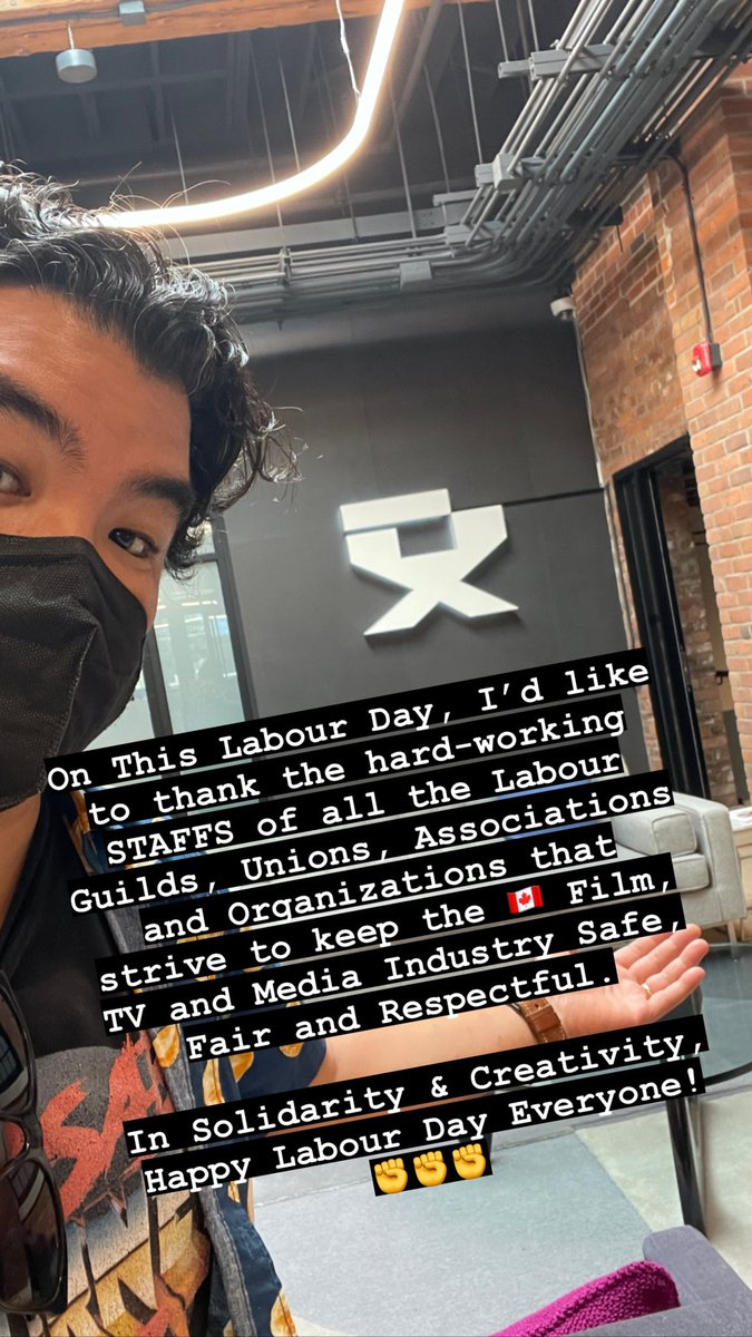 warrenpsonoda's tweet image. To all our hardworking STAFFs at our Labour Guilds, Unions, Associations &amp;amp; Orgs in the 🇨🇦 Film/TV/Media Industry - Happy Labour Day! #DGCStrong #Solidarity #Creativity #Safety #Fairness #Respect @DGCTalent