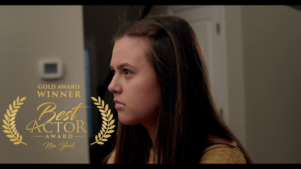 GkaProductions's tweet photo. GOLDEN! 

Congrats to out leading lady Abby Henkel for winning the Gold Award for Best Young Actress at July/August's @BAADAwards for her performance as Mac! 

This is Henkel's first award and "Mac &amp; Gavin's" Second. https://t.co/HFWC9YSbGe