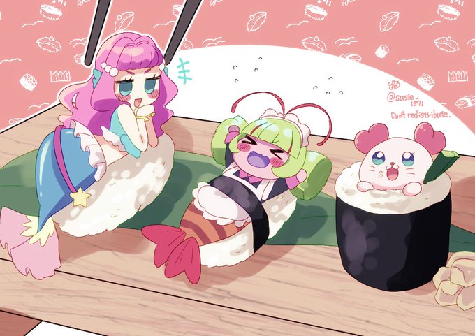 「multiple girls sushi」 illustration images(Latest)