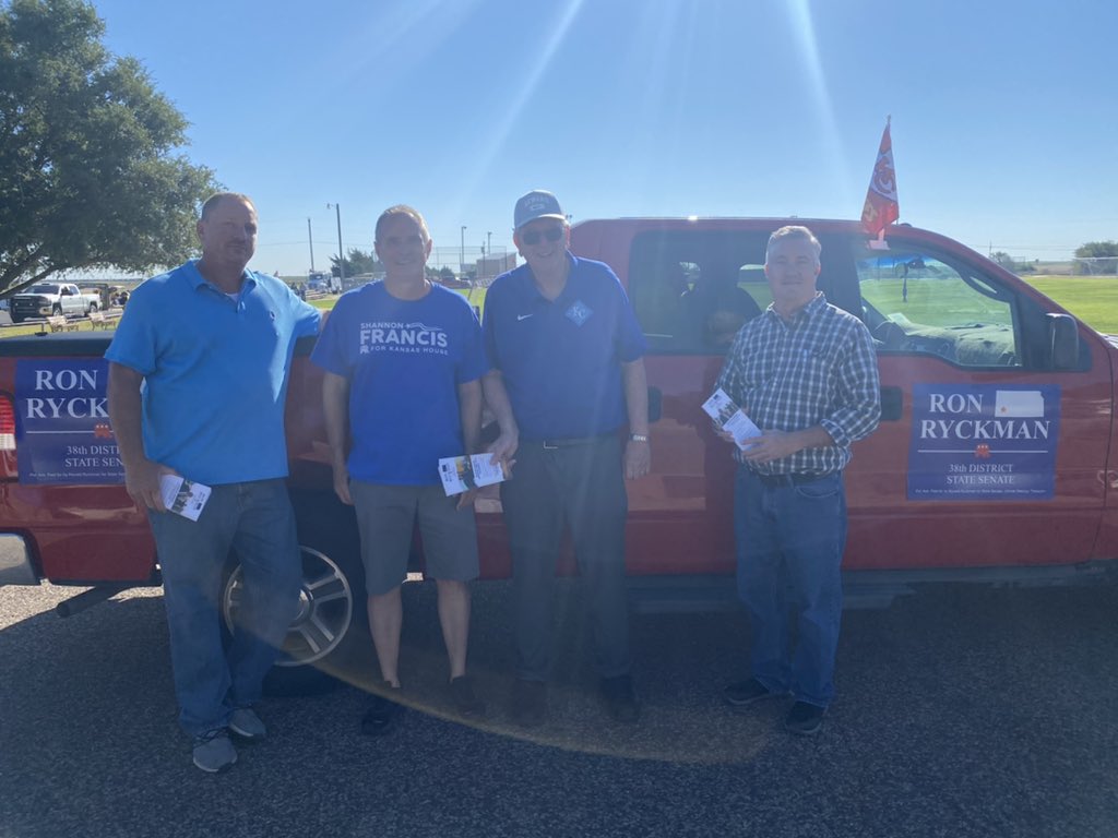 Our representatives are ready for a parade. Kismet Little Worlds Fair 2022. #ksleg     <a href="/_ShannonFrancis/">Shannon Francis</a>