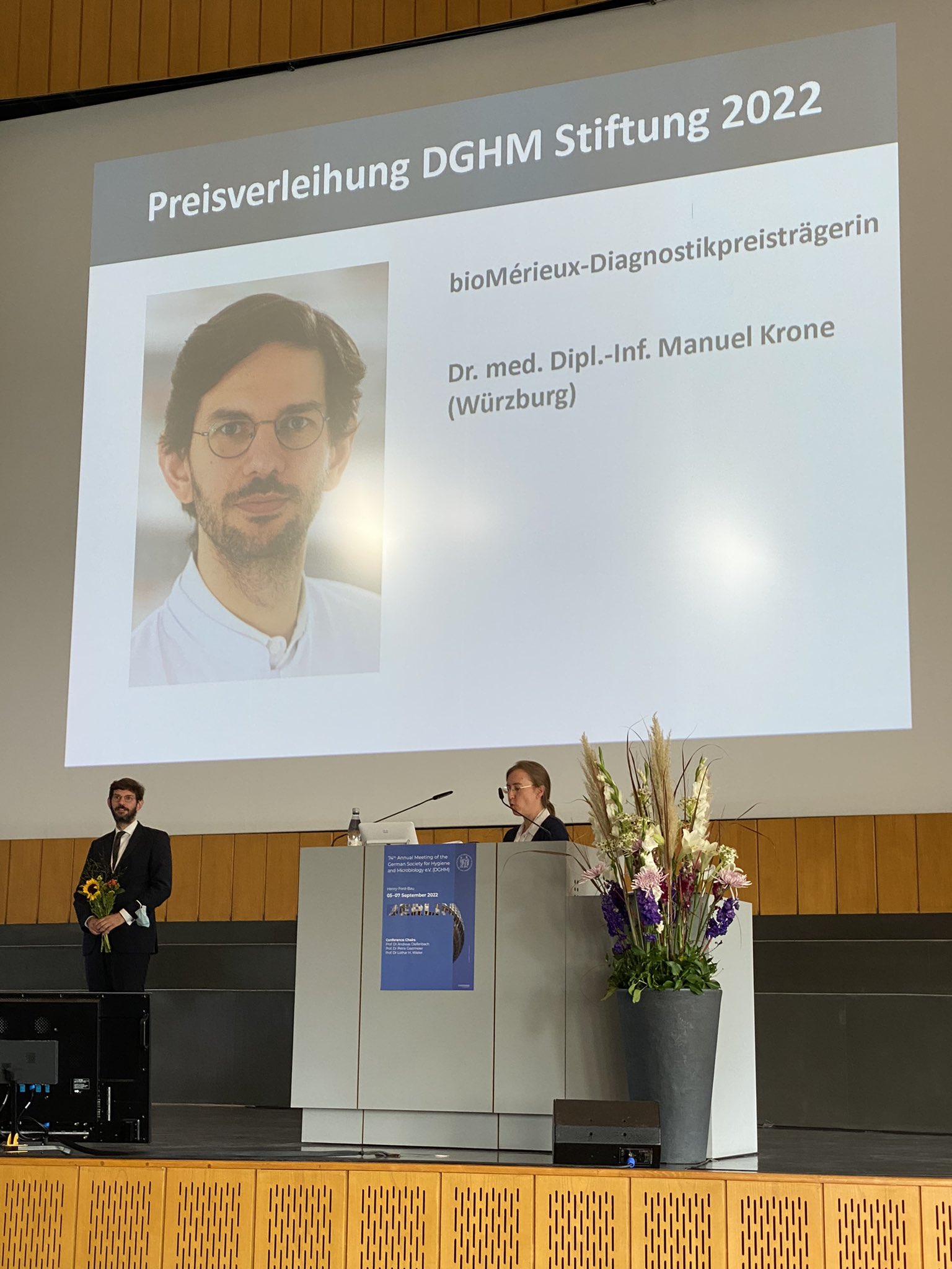Oliver Kurzai On Twitter bioMerieux Diagnostikpreis DGHM2022 F r Oliver kurzai on twitter biomerieux diagnostikpreis dghm2022 f r