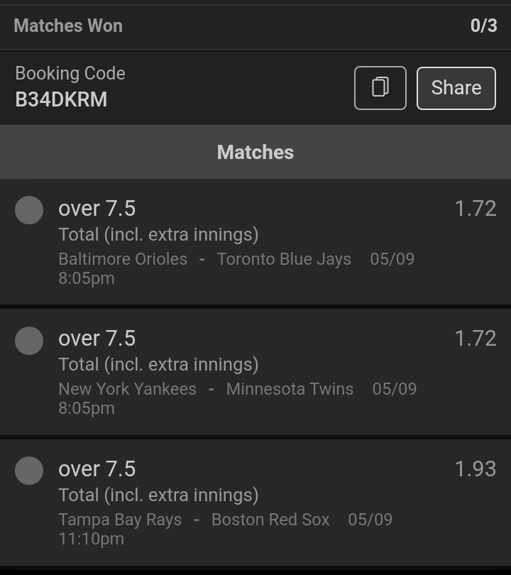 oddswinner1's tweet photo. Last tip from the baseball source 🔥🔥🔥🔥🔥✅✅✅✅✅
https://t.co/HpNPkLJYUv https://t.co/0AJDI6EOp1