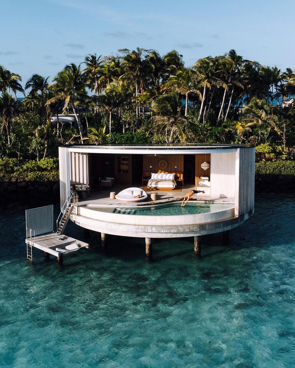 The Ritz-Carlton Maldives, Fari Islands welcomes you to embrace island life and indulge in an azure lagoon brightened by crisp white beaches.
.
.
DM/ Email/ WhatsApp us for best deals.
.
.
📸: <a href="/tomclaeren/">Tom Claeren</a>
.
.
#maldivesislands #ocean #summer #ansamatravel #USA #luxurytravel