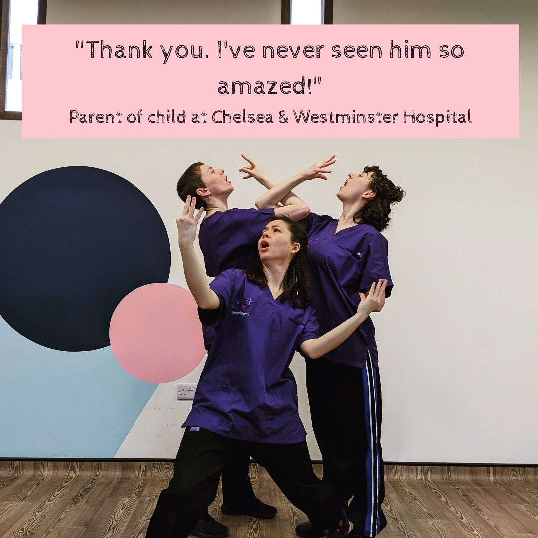 Eek & Wild (@eekandwild) on Twitter photo We had a wonderful afternoon session <a href="/cwpluscharity/">CW+ charity</a> <a href="/ChelwestFT/">Chelsea and Westminster Hospital</a> today. Full of 1-1 interactions with the children which sparked lots of joy. We love this quote from a parent shared today #cwplus #danceinhospitals We had a wonderful afternoon session <a href="/cwpluscharity/">CW+ charity</a> <a href="/ChelwestFT/">Chelsea and Westminster Hospital</a> today. Full of 1-1 interactions with the children which sparked lots of joy. We love this quote from a parent shared today #cwplus #danceinhospitals