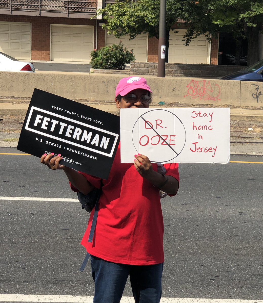 JGWalber's tweet photo. @JohnFetterman all over the #LaborDay2022 just one for the #loser @fettermanforsenate @giselefetterman https://t.co/BNwl0nPHgT