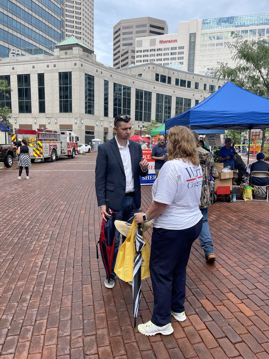 cwirth4congress's tweet photo. 🍎🛠🚎📫

Thank you to everyone who made
@INAFLCIO #LaborFest a success!

I'm proud to be an AFL-CIO member of
AFT 09000 &amp; endorsed candidate

Labor Day is a tribute to those who
work

paid or unpaid, part-time or
full-time

Thank you for all you do

Happy Labor Day!

#VoteWirth https://t.co/BeQ9gvPOEP