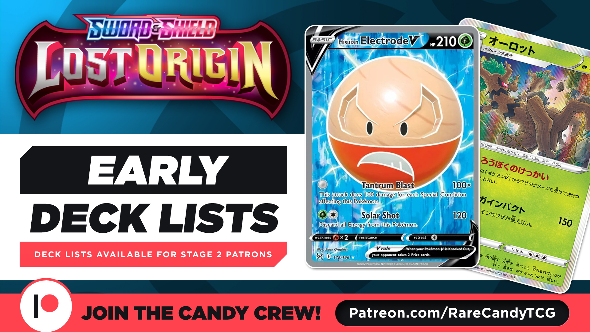 Rare Candy on Twitter "Dropping some Grass Lost Origin decks over on