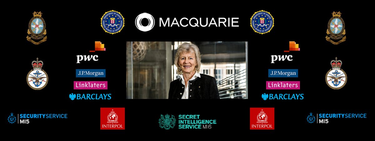 CarrollTrusts's tweet photo. #Macquarie Chairman #GlennStevens Crime Syndicate Files MACQUARIE DIRECTOR #JILLIANBROADBENT - #HMIC #MI6 #MI5 SIR #EWENBROADBENT ENCLOSURE MURDER - #BAESYSTEMS #ROGERCARR #RICHARDDEARLOVE #JOHNSCARLETT #JONATHANEVANS #ScotlandYard Yard Biggest Exposé
https://t.co/1LIk8n5pLD https://t.co/Q0nLzEj2gt