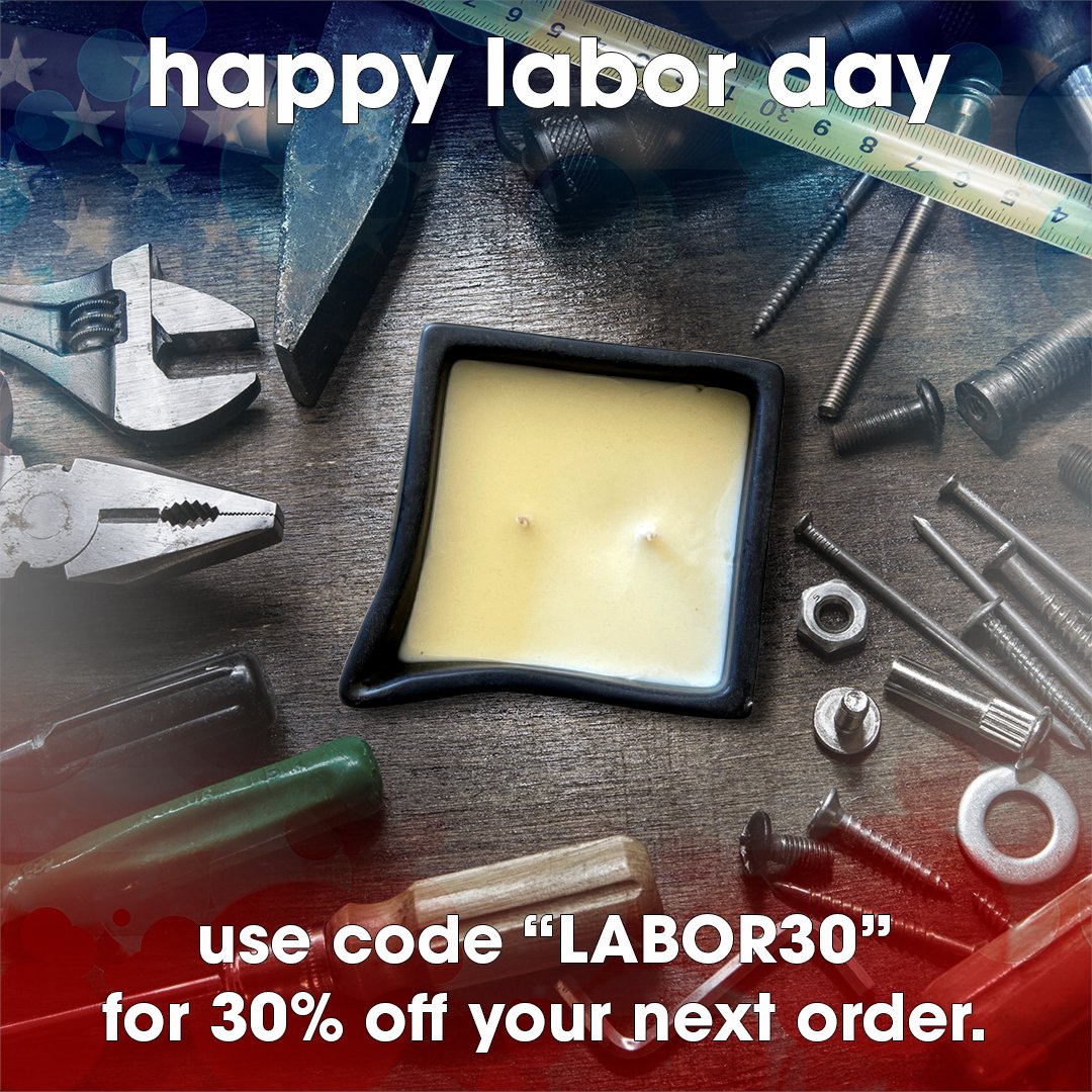 errbshop's tweet photo. Happy Labor Day!! You've earned it so relax with errbshop and use discount code "LABOR30" for 30% off of your next order. https://t.co/ui3r4euDtj