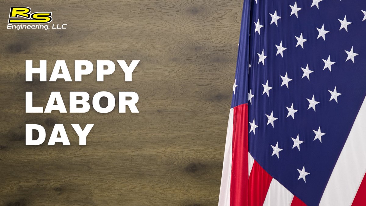 RS_Engineer's tweet photo. Enjoy your Labor Day and always remember safety first when driving through our offices! 😀🚧 #HappyLaborDay #LaborDay2022 #TeamRSE https://t.co/RwLVxKMKMM