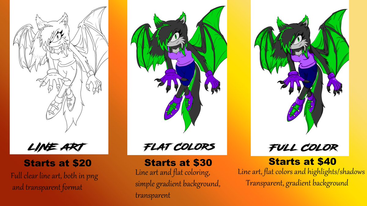 CyanideLithium's tweet photo. Finally, I have commissions available!

Details about the pricing and examples are in the photos below!

If you have something in mind, just message me here or on any other platform, and I will get back with you! https://t.co/ciZNTMjana