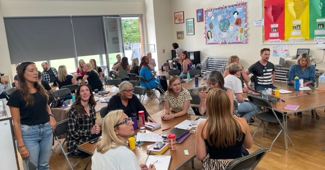 westongreensch's tweet photo. Even teachers never stop learning! Weston Green staff have been making the most of INSET today to boost their skills ahead of the new academic year.
#WGS #WGSAcademic #WGSEnrichment #WeGuideSuccess #INSET https://t.co/RgrXgKpBr1