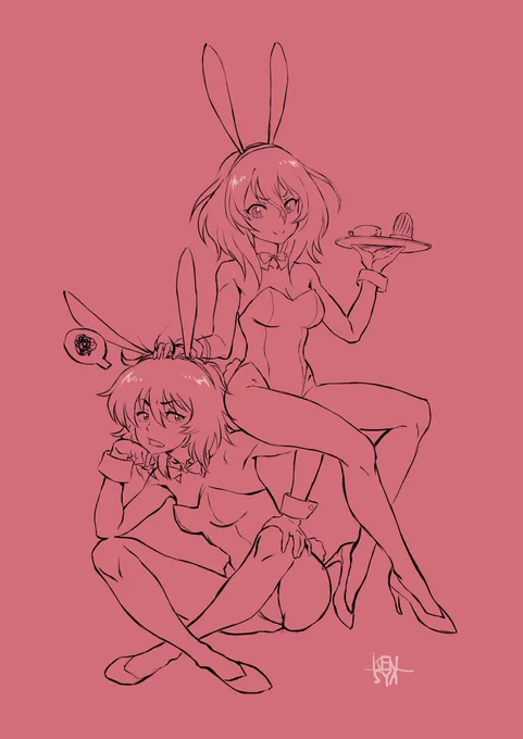 ペン入れした。 