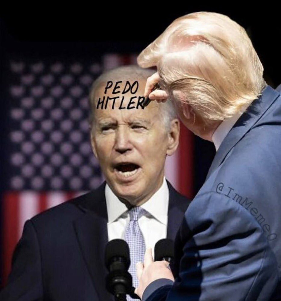 MucciantiJoe's tweet photo. @RosaleEmiliano @POTUS I’ll take things that NEVER happened. You’re a F king 🤡. #PedoHitler #FJBisULTRAFACIST https://t.co/gzWkZyDxwf