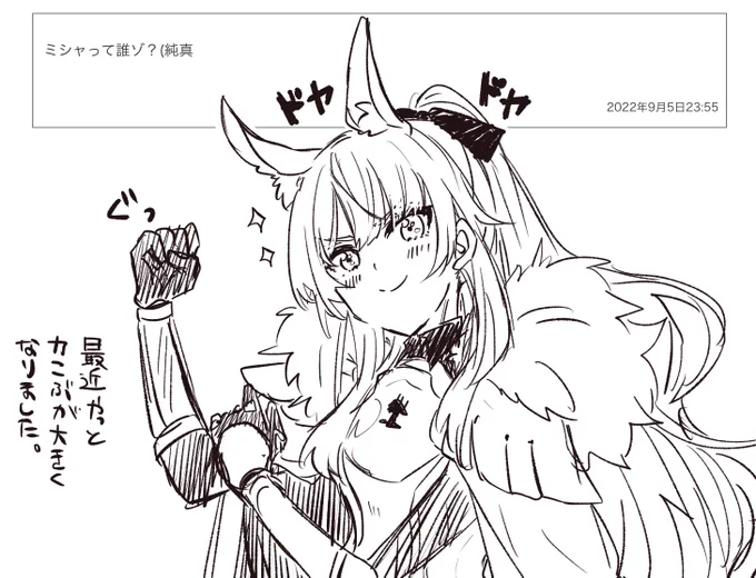 (いや今のは流石に話の流れでわからんか…?) 