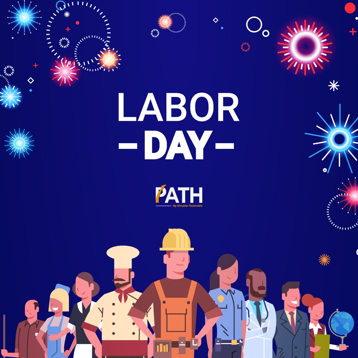 pathbysimplex's tweet photo. Let's celebrate work by not doing any. 🎆
#HappyLaborDay #LaborDay2022 #LongWeekend https://t.co/HMmJWDZBZY