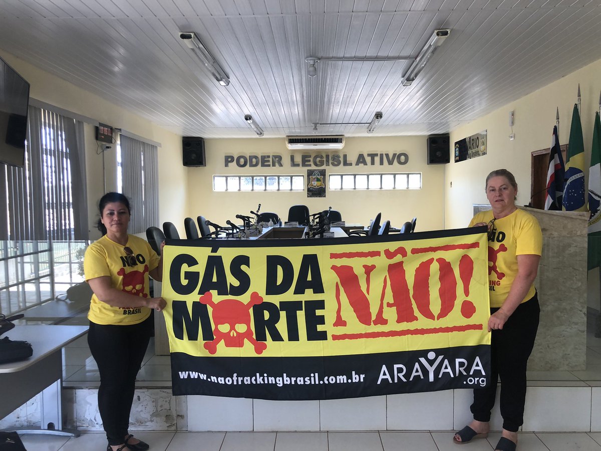 NaoFrackingBr's tweet photo. A campanha Não Fracking Brasil chega na cidade de Matões no Maranhão, realizando uma série de reuniões com a comunidade, vereadores e sindicatos, falando sobre os impactos e riscos do #Fracking na cidade.
#NaoFrackingBrasil #fracking #GasDaMorteNão #coesus https://t.co/2QCJPs54NW