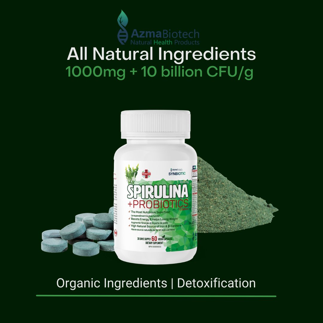 azmabiotech's tweet photo. Spirulina, the superfood of the future! If you know you know. Check out our superfood selections! 
https://t.co/znvVqgyrih https://t.co/CDvlpgSIlp