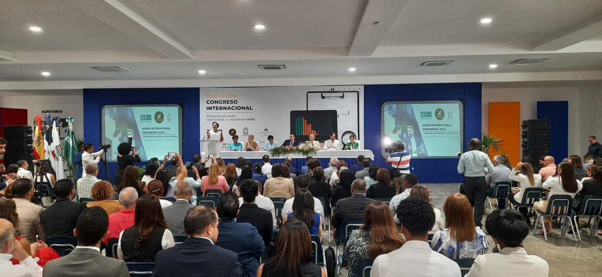 RedAedem's tweet photo. Ceremonia de apertura del XXIX Congreso Internacional celebrado en Santo Domingo ( República Dominicana)
👏👏 https://t.co/0oGwkCQzbh