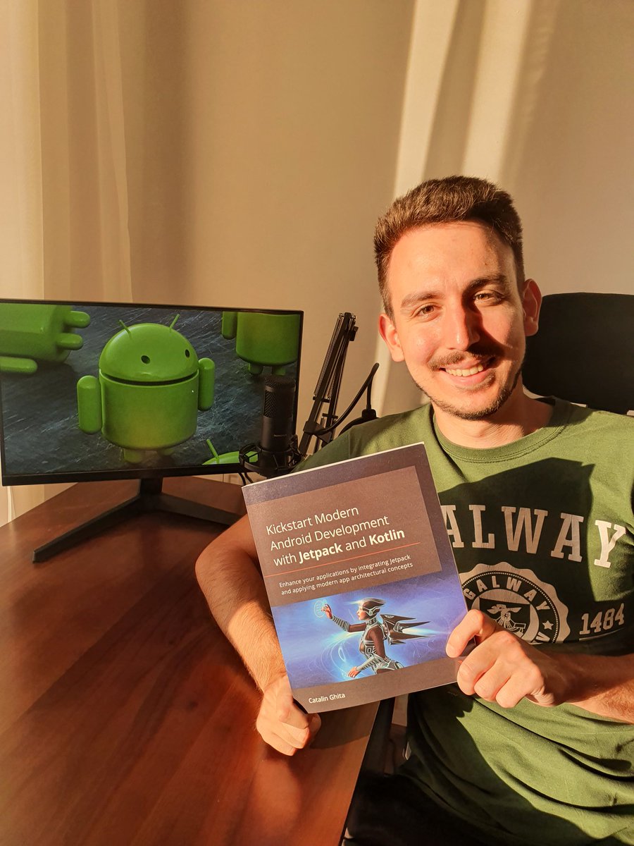 Awesome feeling to hold this book in my hands!