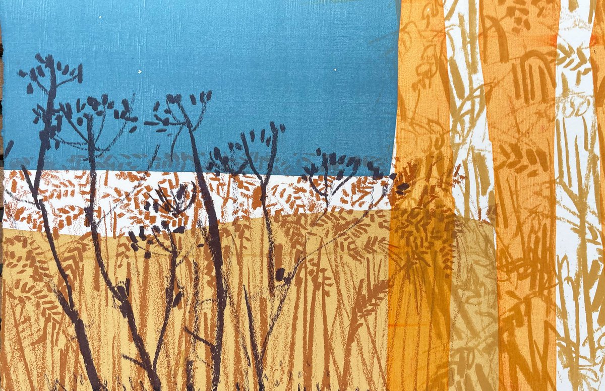 Cornfield studies - new screenprints are imminent !