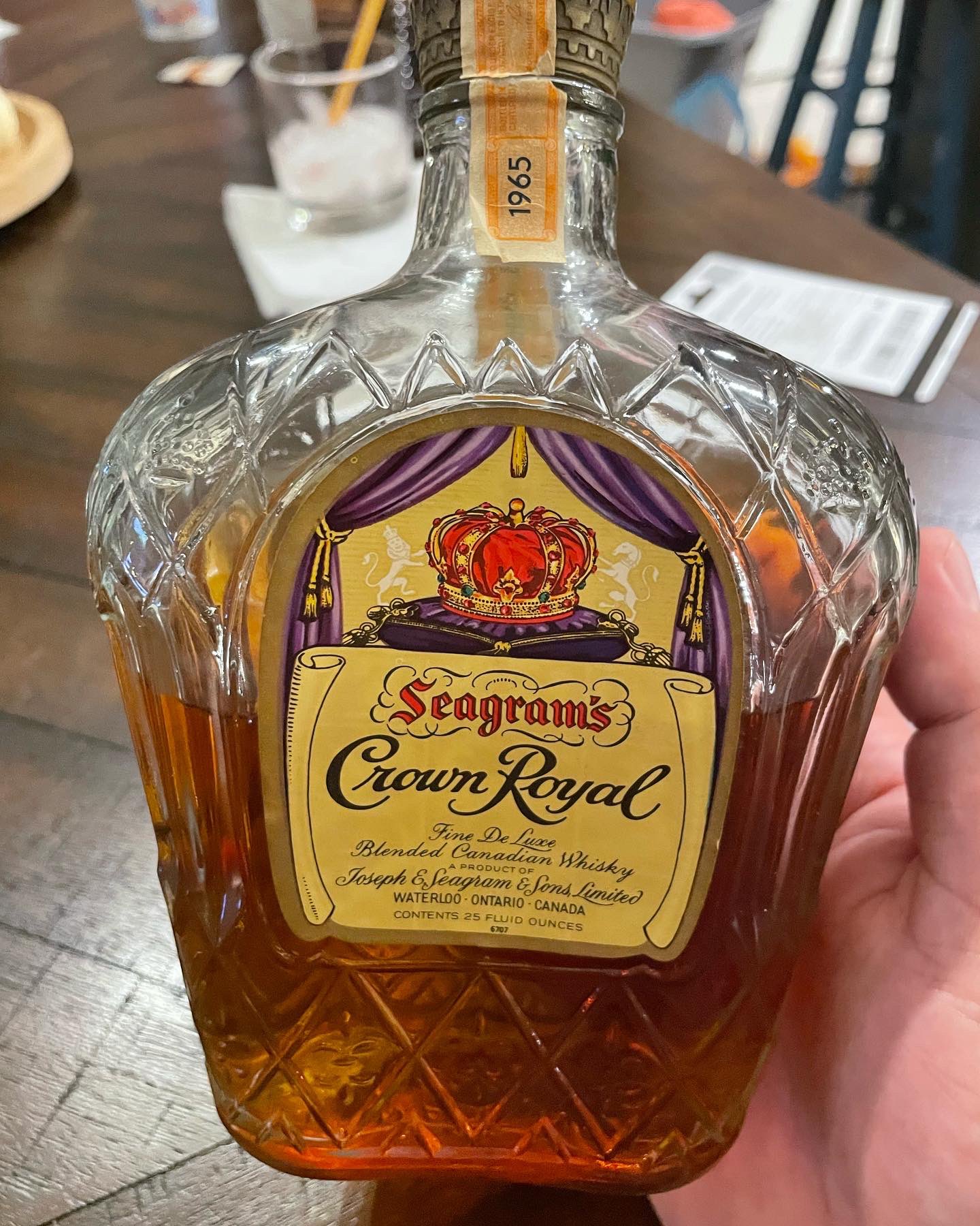 Ken Carman on Twitter: "Looks, smelled, and tasted like Crown. Nothing ...