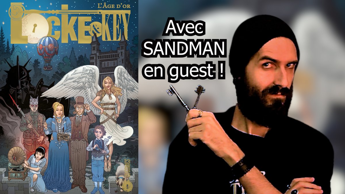 GrandeHanterie's tweet photo. 🕯️NOUVELLE VIDEO🗝️
HANTEZ SANS FRAPPER #18 en ligne !
Cette semaine, nous revenons sur "#lockeandkey l'Âge D'Or", un préquel enchanteur et violent à la célèbre série de @joe_hill avec #Sandman en guest !
C'est chez @HiComicsFrance et c'est par là⬇️
▶️https://t.co/FGx5uB0r0y https://t.co/FS6zkqBRQe