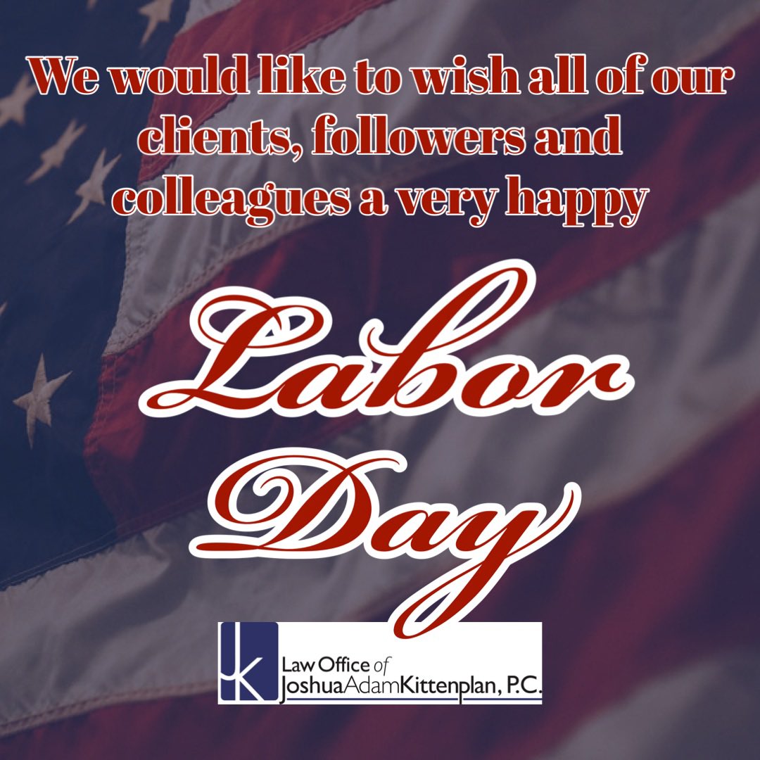 KittenplanLaw's tweet image. Happy Labor Day!