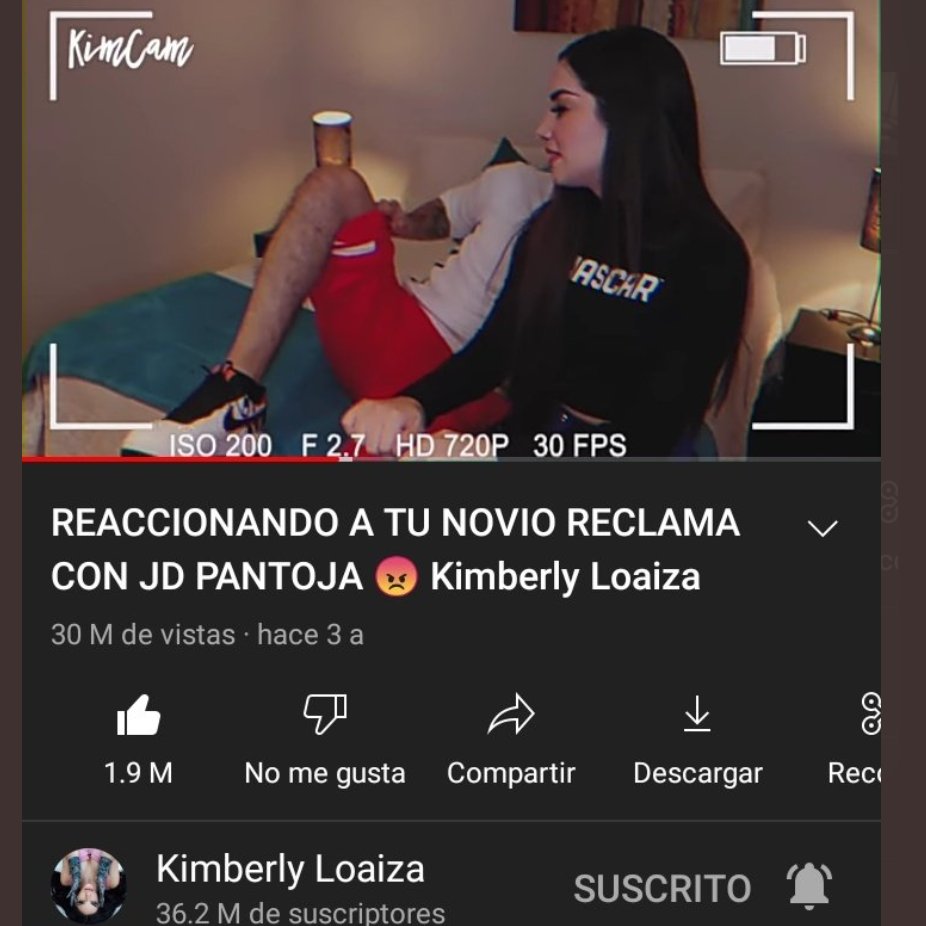 Vanegar64512753's tweet photo. @KimberlyLoaiza_ Te reto que le llames a JD y que reacciones a este video en el minutos 9:00 y que cumplan el reto que prometieron 🔥 https://t.co/leljKoEb6h