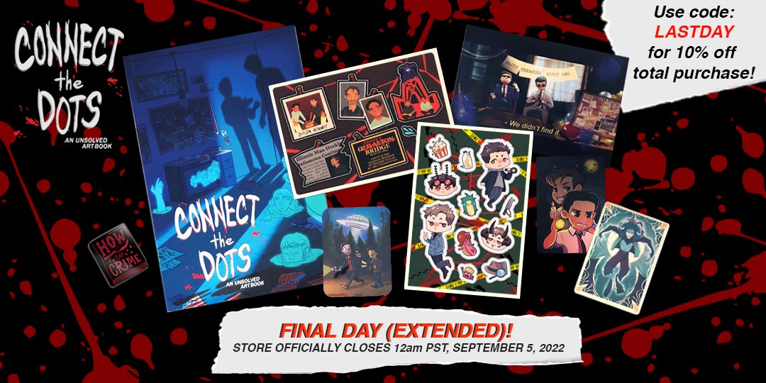 UnsolvedZine's tweet photo. 🔥 FINAL DAY FOR LEFTOVER SALES (EXTENDED)! 🔥
Our store will officially be closing TONIGHT at 12am PST/3am EST MONDAY, SEPTEMBER 5, 2022

Don’t miss out on this Buzzfeed Unsolved charity fan zine while you can! 

Shop now @ https://t.co/Bzs4NHjsVG https://t.co/iUrEbJrPaT
