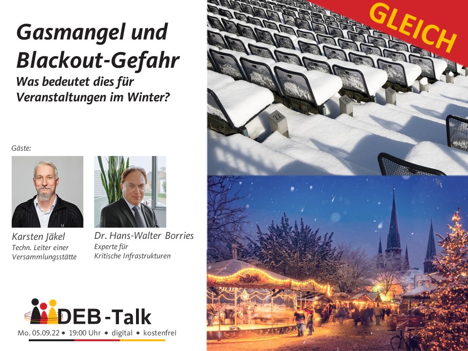 ExpertenratB's tweet photo. #𝗗𝗘𝗕𝘁𝗮𝗹𝗸:  𝗵𝗲𝘂𝘁𝗲 𝗔𝗯𝗲𝗻𝗱 - 𝟭𝟵𝗵 

>> 𝗸𝗼𝘀𝘁𝗲𝗻𝗳𝗿𝗲𝗶𝗲 𝗔𝗻𝗺𝗲𝗹𝗱𝘂𝗻𝗴 und Infos: https://t.co/DBKeEdcbQ9 https://t.co/w9QFPaQU7p