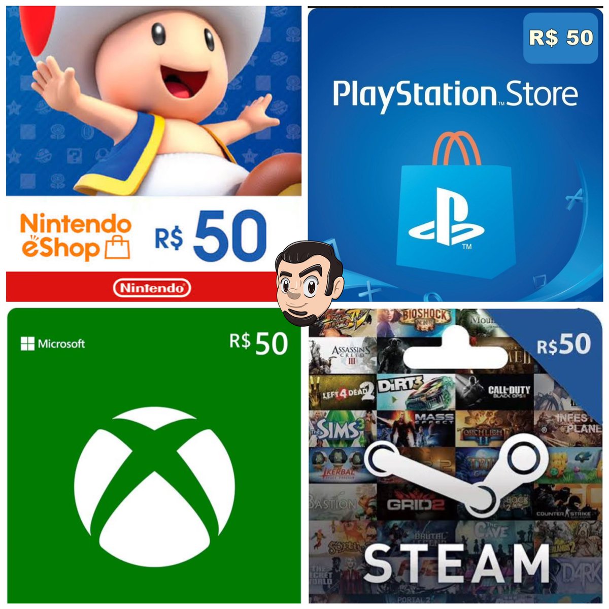 brunno_fast's tweet photo. #Sorteio #Giveaway 🎉🎊

Sorteio da Semana de Gift Card de 50 reais para dia 09/09 as 23:30 Liberado!

Regras: 

1️⃣ - Dar ❤️ e 🔁 
2️⃣ - Seguir o meu Twitter (Opc) 
3️⃣ - Seguir a Twitch pra 💪🏻😍https://t.co/IAVinDWqf5 (Opc) 
4️⃣ - Marca o 👦🏼 ou 👧🏽 comentando qual Gift Card deseja! https://t.co/A4sl00LshH