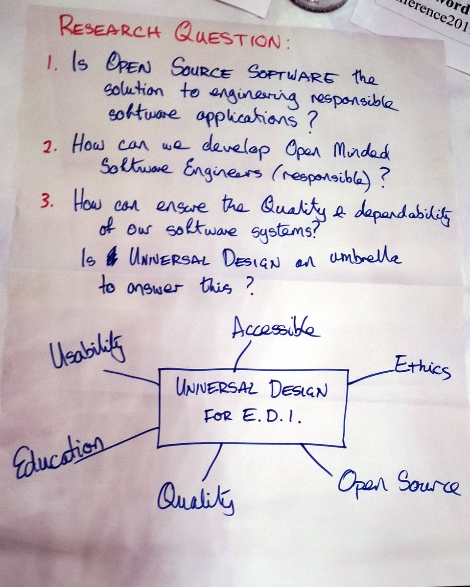 syncad's tweet image. Considering #OSS #opensSource #collaboration is #UniversalDesign for #EDi @LeroCentre #LeroSummit2022 #Equality #Diversity &amp;amp; #inclusion @UNIC_EU @UniOulu