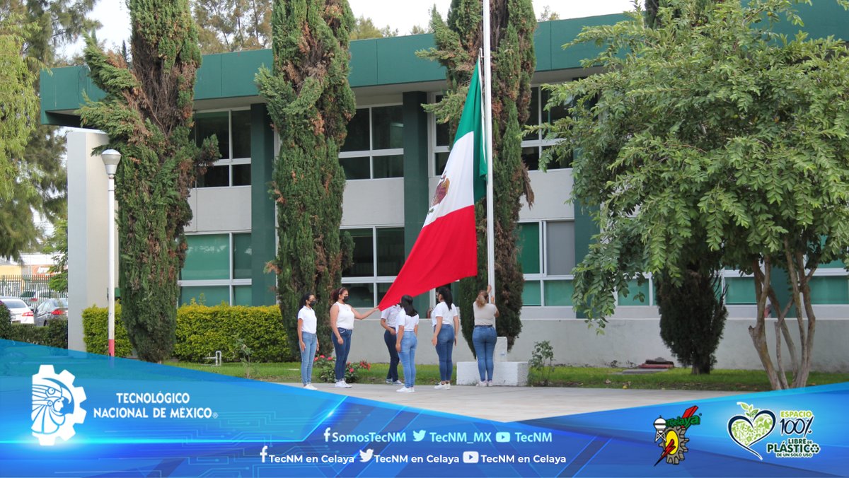 ItcelayaOficial's tweet photo. El día de hoy lunes 05 de septiembre, se llevó a cabo el acto cívico de honores a la bandera en el #TecNM en Celaya Campus I. #SoyLince #Civismo https://t.co/ffoGM5oH0G
