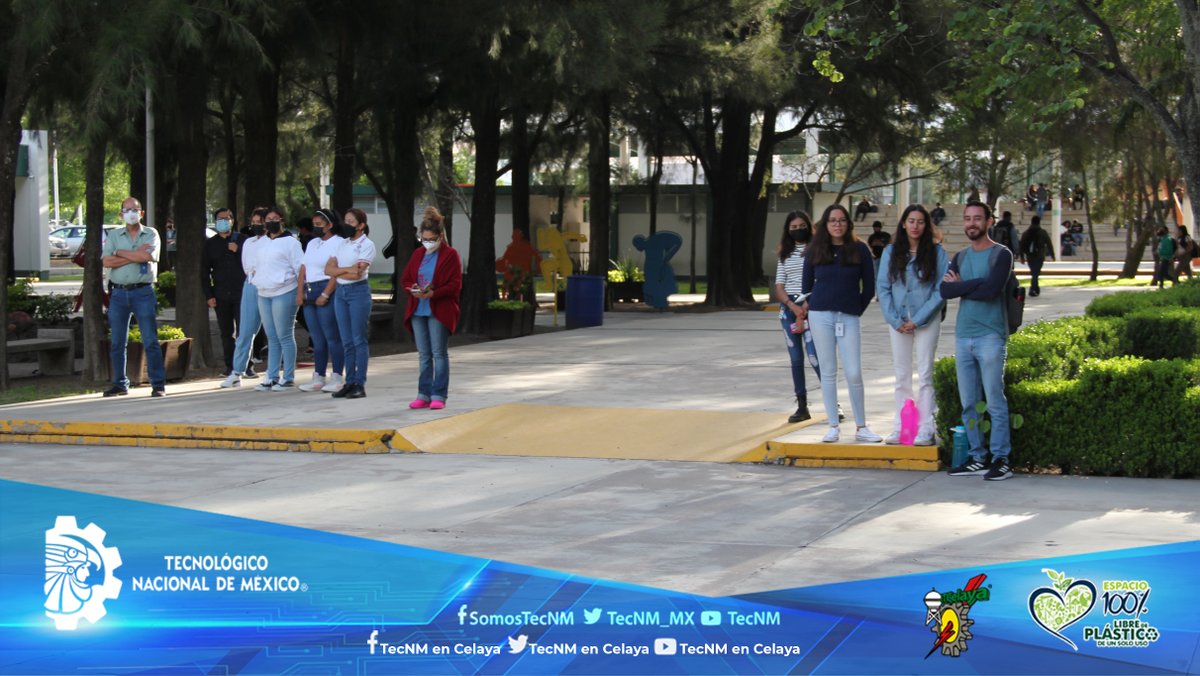 ItcelayaOficial's tweet photo. El día de hoy lunes 05 de septiembre, se llevó a cabo el acto cívico de honores a la bandera en el #TecNM en Celaya Campus I. #SoyLince #Civismo https://t.co/ffoGM5oH0G
