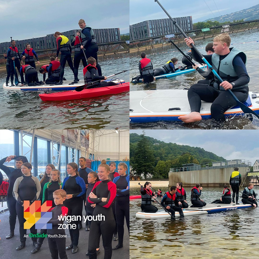 WiganYouthZone's tweet photo. Last weekend some of our lucky members got to visit @AdvParcSnowdon They had 2 adrenaline-filled days of climbing, canoeing and bungee jumping! 🛶

At WYZ, there are countless opportunities for young people to try something new or develop in something they already love! https://t.co/ib5yWGxO8w