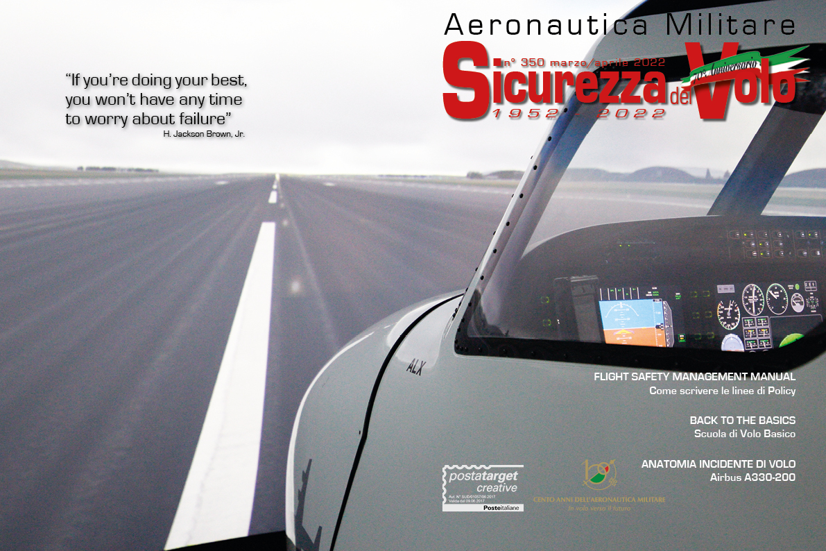 RivistaSV's tweet photo. Uscito il numero 350 della #Rivista #Sicurezza #Volo https://t.co/B2FbZUlHKK
In questo numero un articolo sui 70anni della Rivista SV, sul Flight Safety Management Manual (FSMM), sul ritorno al Volo Basico, sulle Scuole Multi-Crew e un incidente di Volo a un A330-200. https://t.co/6zvTPQ3YMm