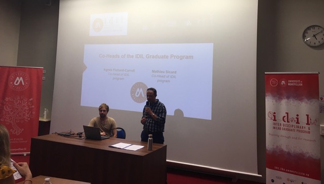 umontpellier's tweet photo. #IDILprogram🧑‍🔬@IDILProgram fait son École d’Été : pour cette 1ere année, plus de 60 étudiants sont accueillis. Conférences, échanges, rencontres des "mentors"...  L'apprentissage en labo, par et pour la #Recherche, autour de projet interdisciplinaire!➕ https://t.co/sOtLGAlAkT https://t.co/MR7B6QTlDP